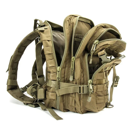 Multiple compartments, interior pockets, and zippered sections keep your gear organized—perfect for travel, hiking, hunting, gym use, or everyday carry