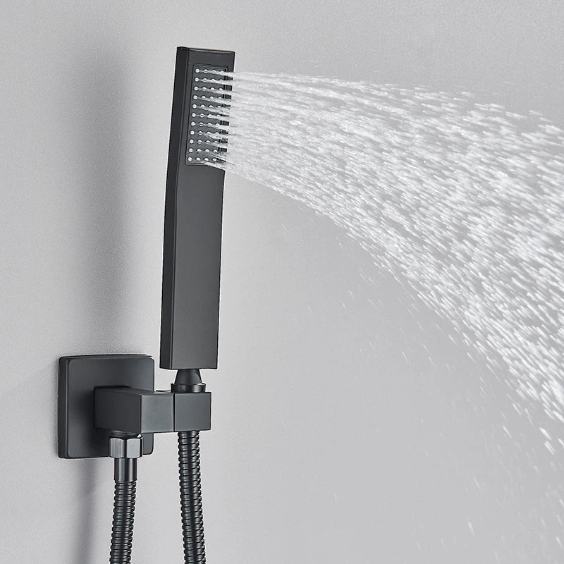 Waterfall Shower System, Faucet Set with Tub Spout