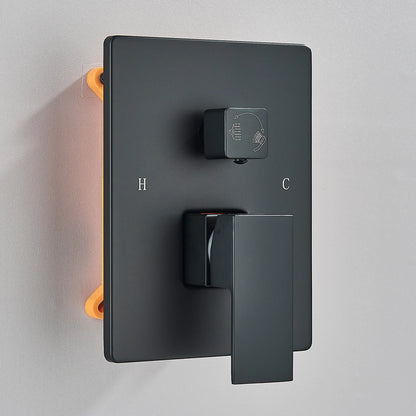 Waterfall Shower System, Faucet Set with Tub Spout