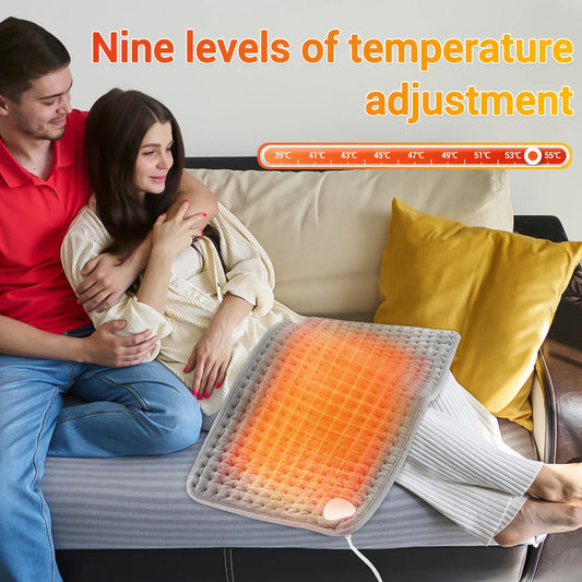 Soothe your waist and abdomen with instant, adjustable heat and relaxing massage