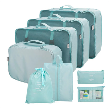 Waterproof Packing Cubes Keeps Luggage Organized