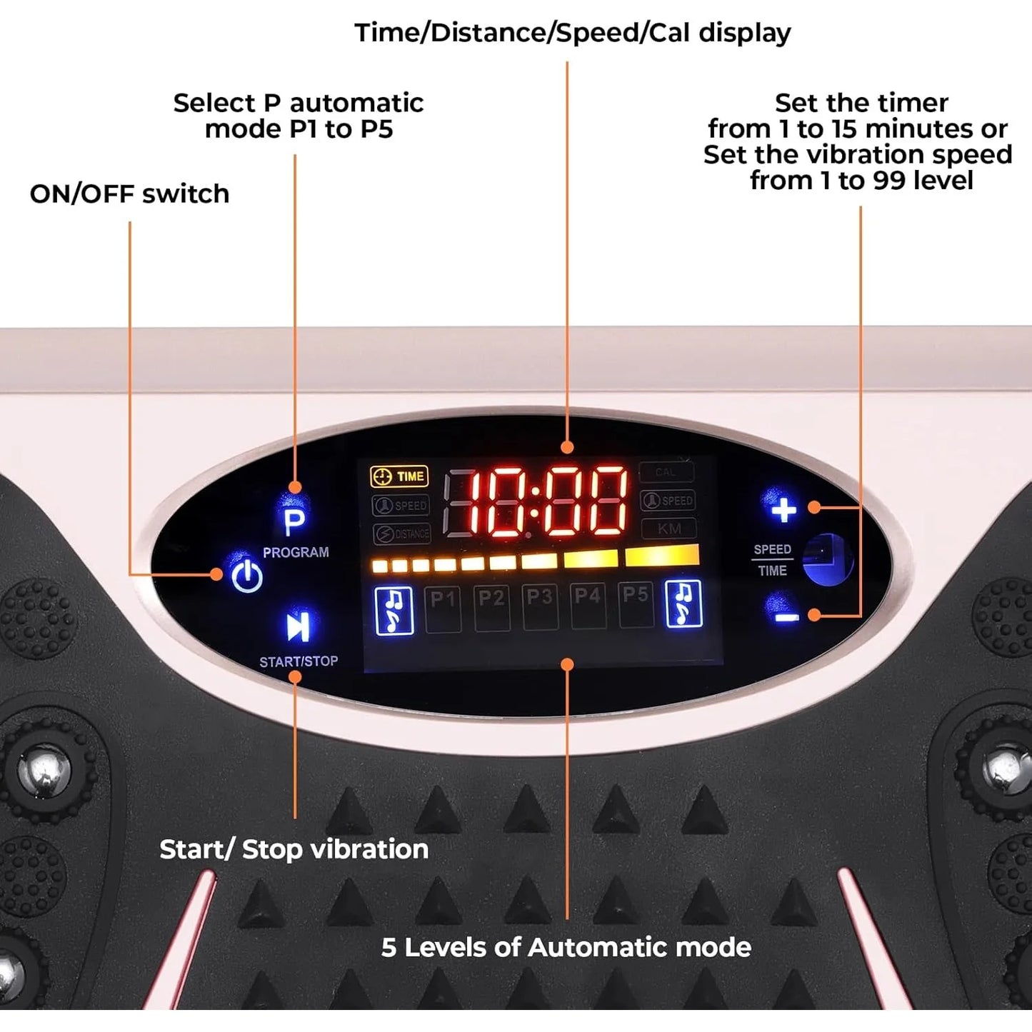 Full-Body Vibration Plate for Toning and Circulation Boost