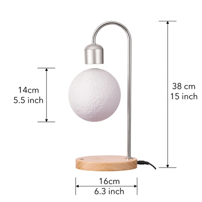 Zero-Gravity LED Magnetic Levitating Moon Lamp