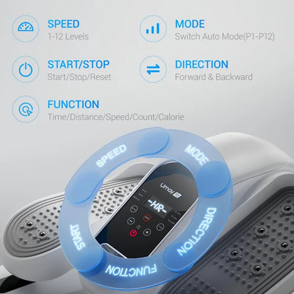 Under Desk Elliptical Machine Supporting Gentle, Low-Impact Leg Movement