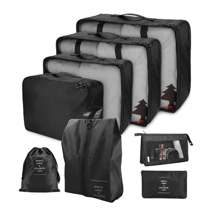 Waterproof Packing Cubes Keeps Luggage Organized