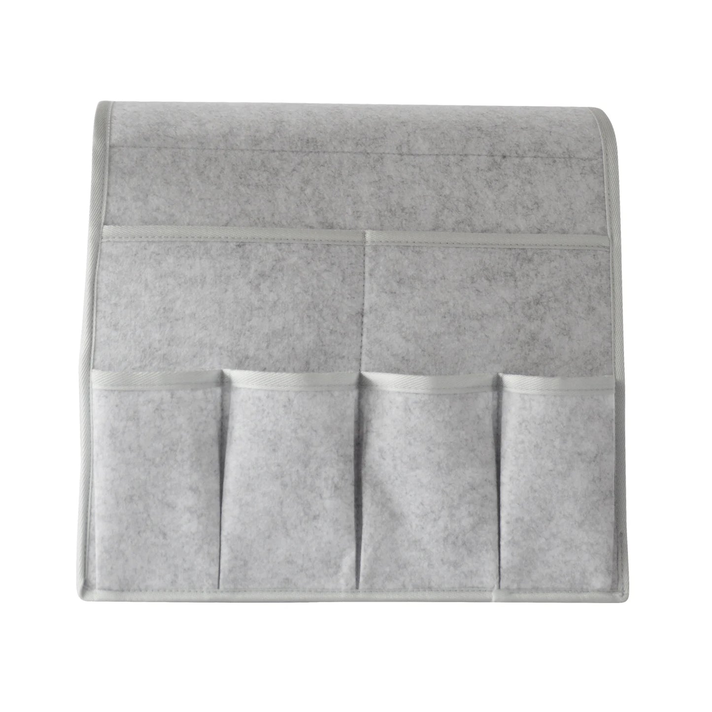 Couch Arm Caddy Stores Remotes & Essentials Within Reach
