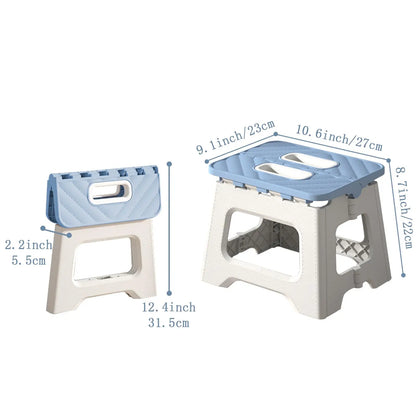 Slip-Resistant Sturdy Lightweight Folding Step Stool