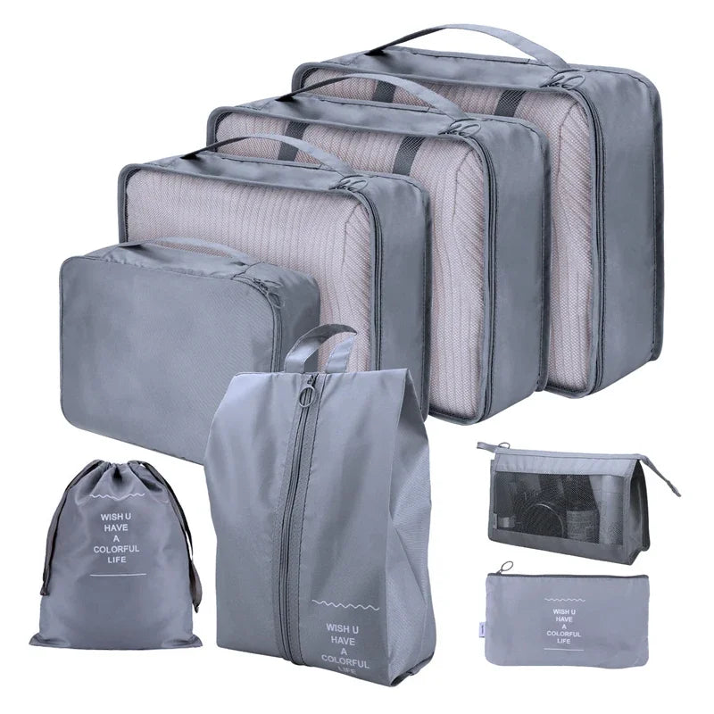 Waterproof Packing Cubes Keeps Luggage Organized