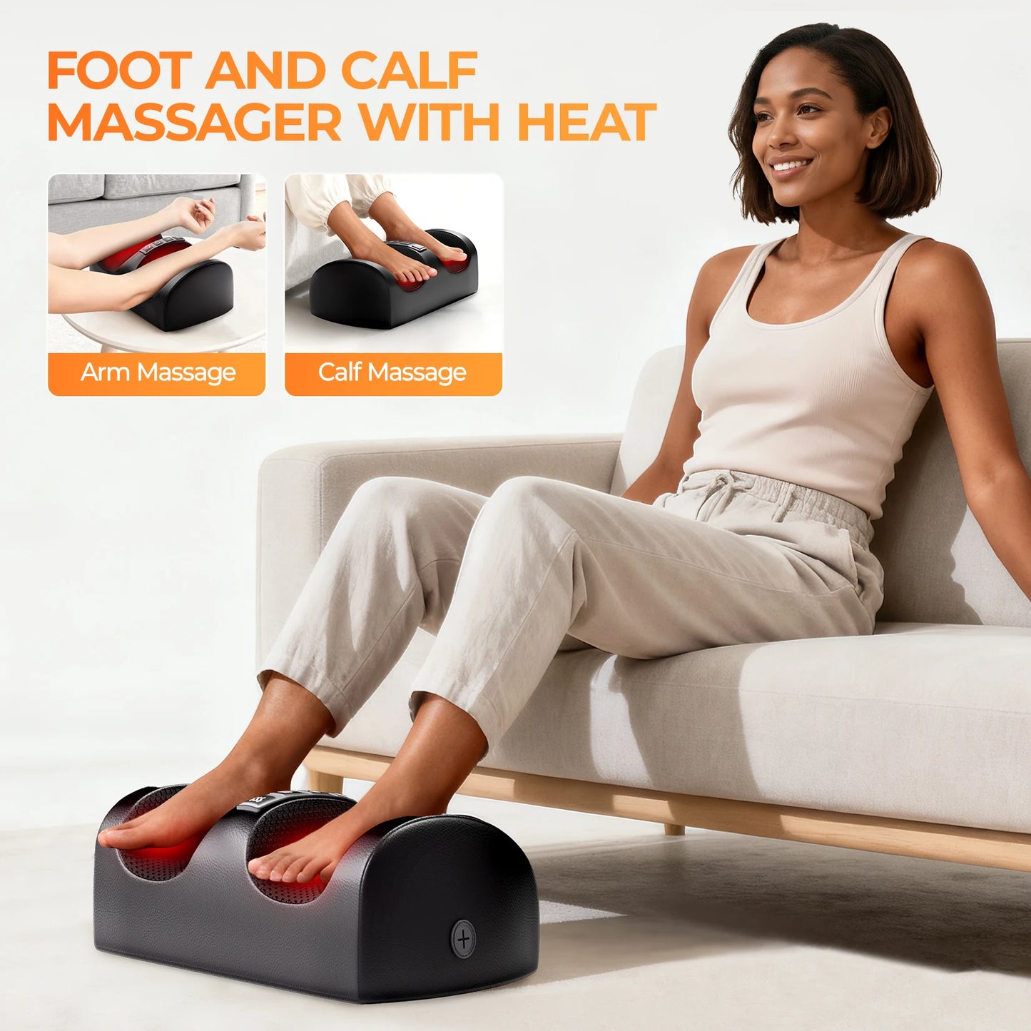 Shiatsu Massage Mat with Heat Melts Stress & Relaxes Your Entire Body