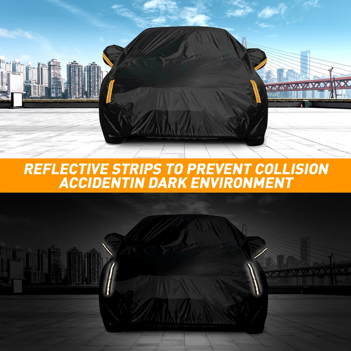 All Weather Protection Scratch Safe Universal SUV Car Cover