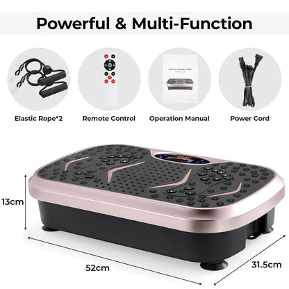 Full-Body Vibration Plate for Toning and Circulation Boost