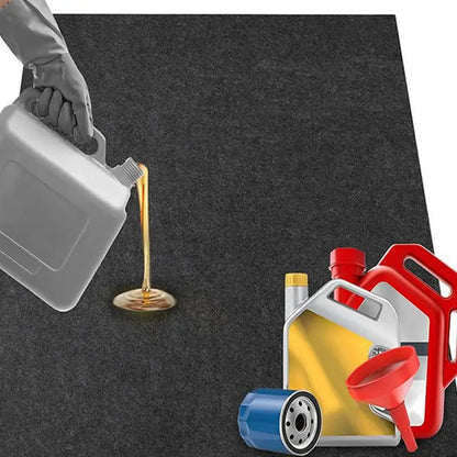 Waterproof, non‑slip under‑car mat