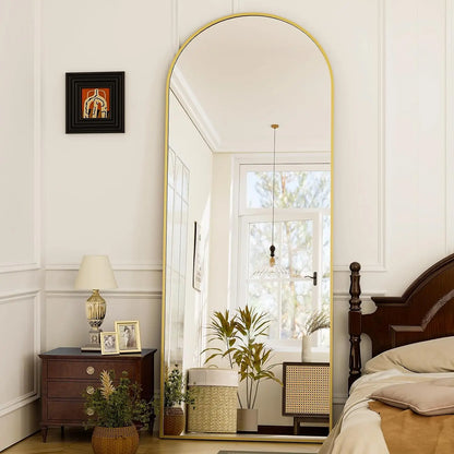21x64 inch Arched Full Body Length Mirror