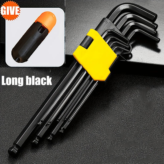 Ball End 9-Piece Key Allen Wrench Set