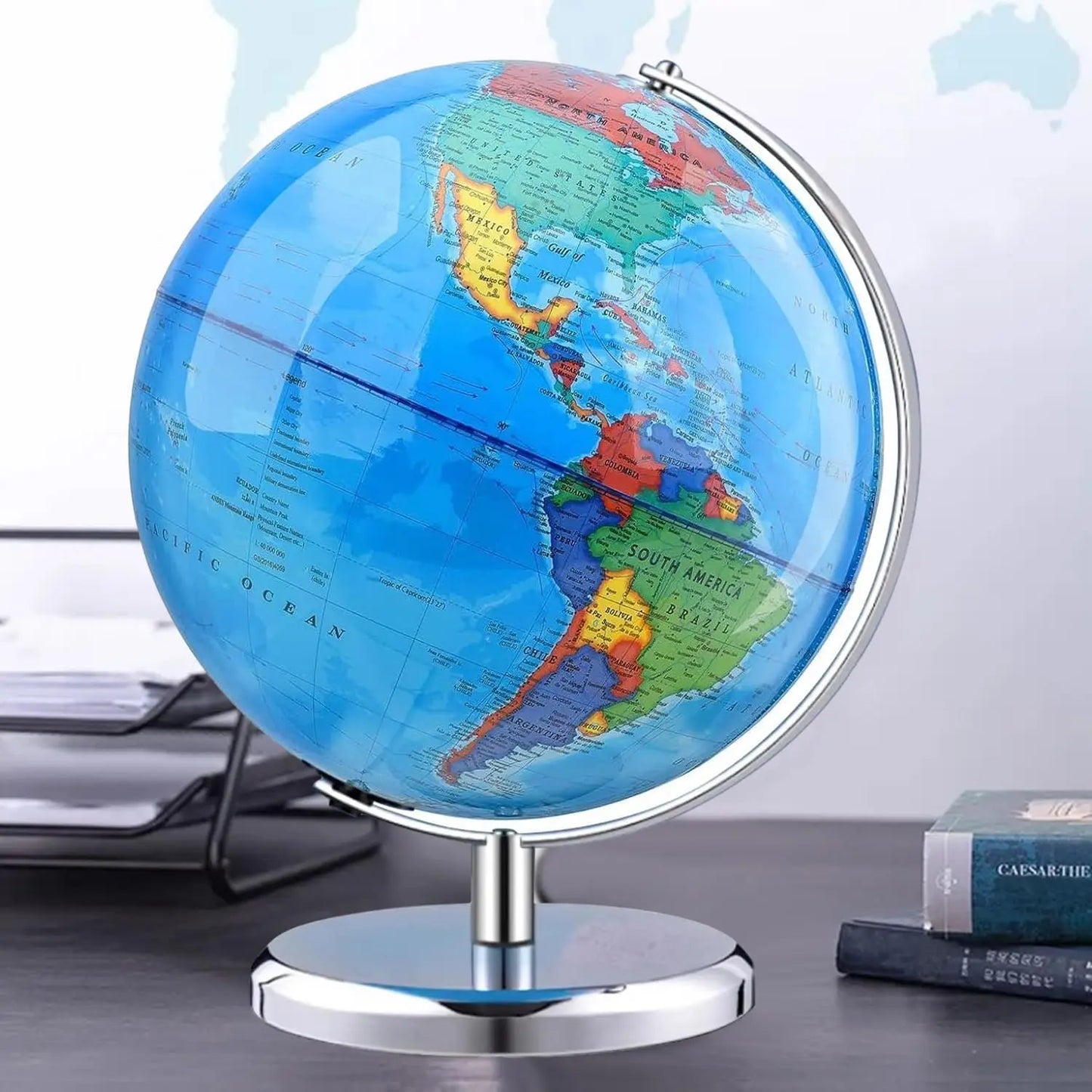 Marker Washable World Globe - Both a Learning Tool & Décor Upgrade