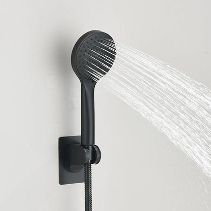 Shower Head Combo 8-12Inch High Pressure Rain Shower Head with Adjustable Extension Arm, 3-way Handheld Shower Spray