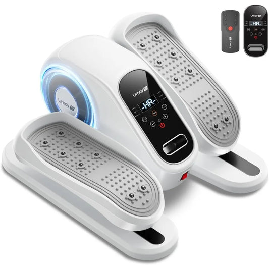 Under Desk Elliptical Machine Supporting Gentle, Low-Impact Leg Movement