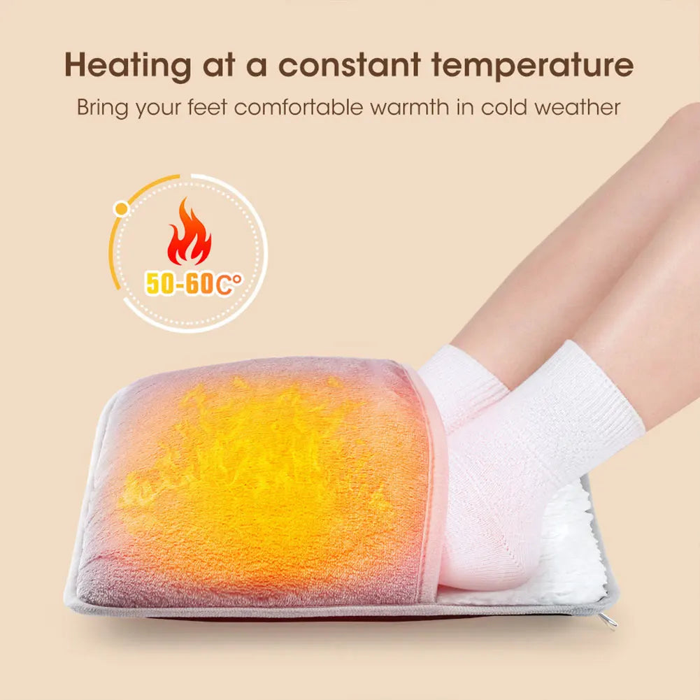 Plush Therapeutic Foot Warmer for Soothing Comfort & Relaxation