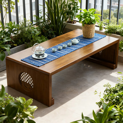 Foldable Japanese-Style Low Table Adds Style & Function