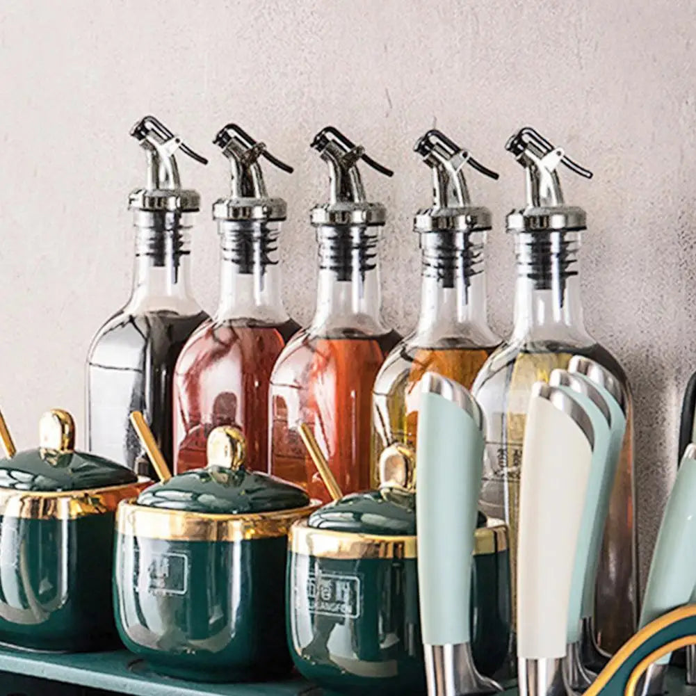 Elevate the Elegance in Your Kitchen.  Drip Free & Controlled Flow Premium Set of 5 Pour Spout