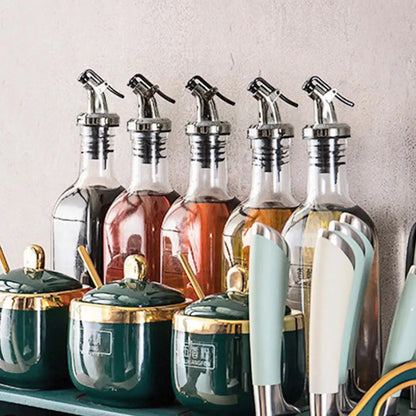 Elevate the Elegance in Your Kitchen.  Drip Free & Controlled Flow Premium Set of 5 Pour Spout