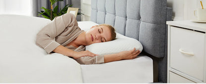 Standard Size Memory Foam Pillows Ventilated Cooling with Removable Washable Cover