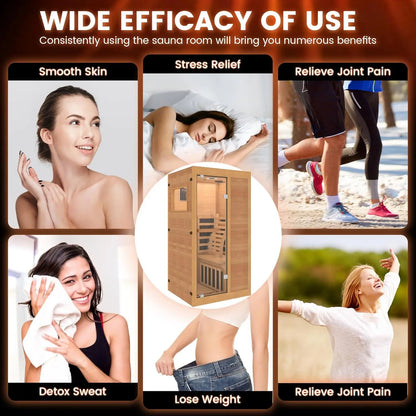 Encourages Deep Sweating for Detox - Turn Your Home into a Personal Wellness Retreat