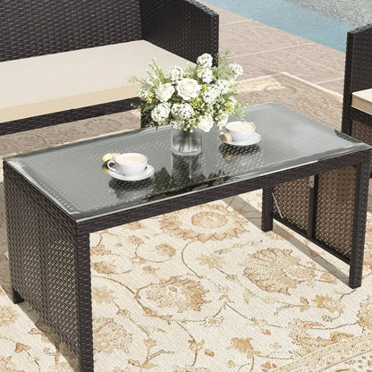 4-piece patio furniture set