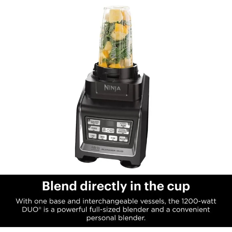 High‑power blender with 72oz pitcher and personal cup set