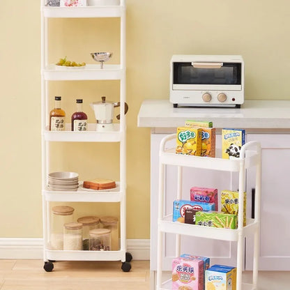 Maximize your space - multi‑layer rolling trolley