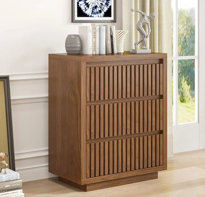 Fluted 9-Drawer Dresser Adds Vintage Charm, Storage & Style