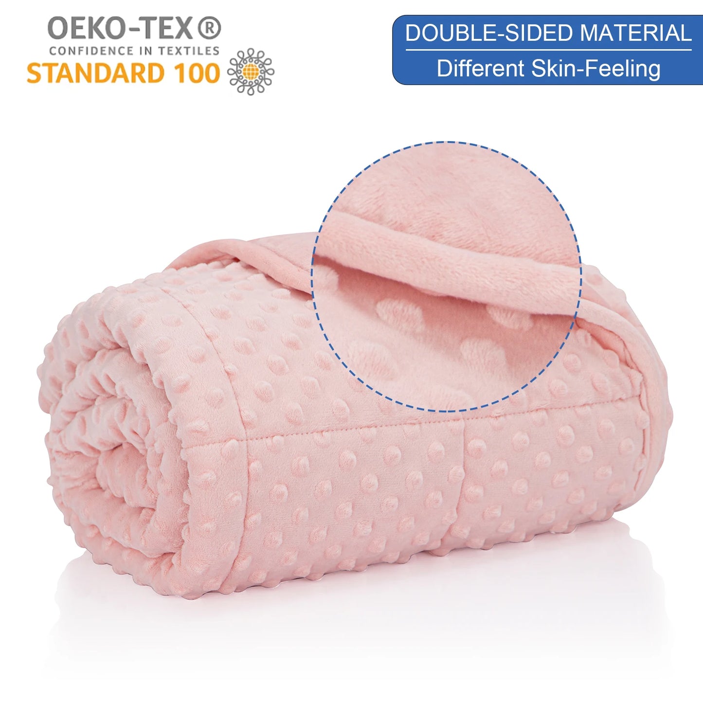 Breathable Soft Weighted Throw Blanket for All Season