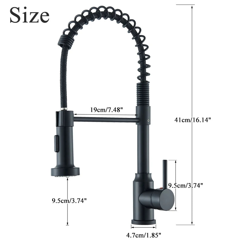 Pull Down Faucet Elevates Kitchen Style & Atmosphere