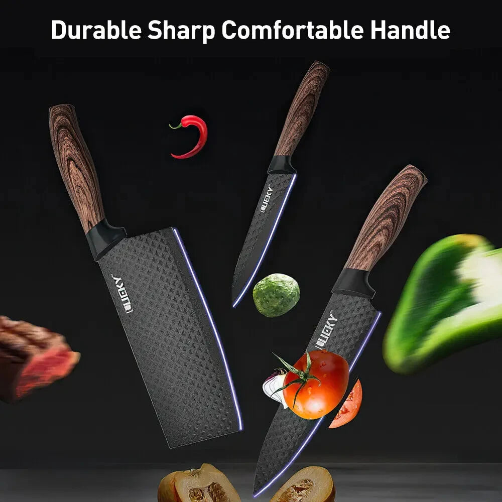 6 Piece Stainless Steel Knife & Tool Set