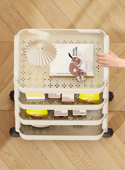 Maximize your space - multi‑layer rolling trolley