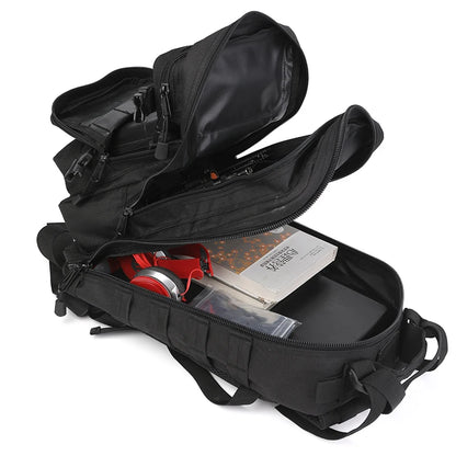 Multiple compartments, interior pockets, and zippered sections keep your gear organized—perfect for travel, hiking, hunting, gym use, or everyday carry