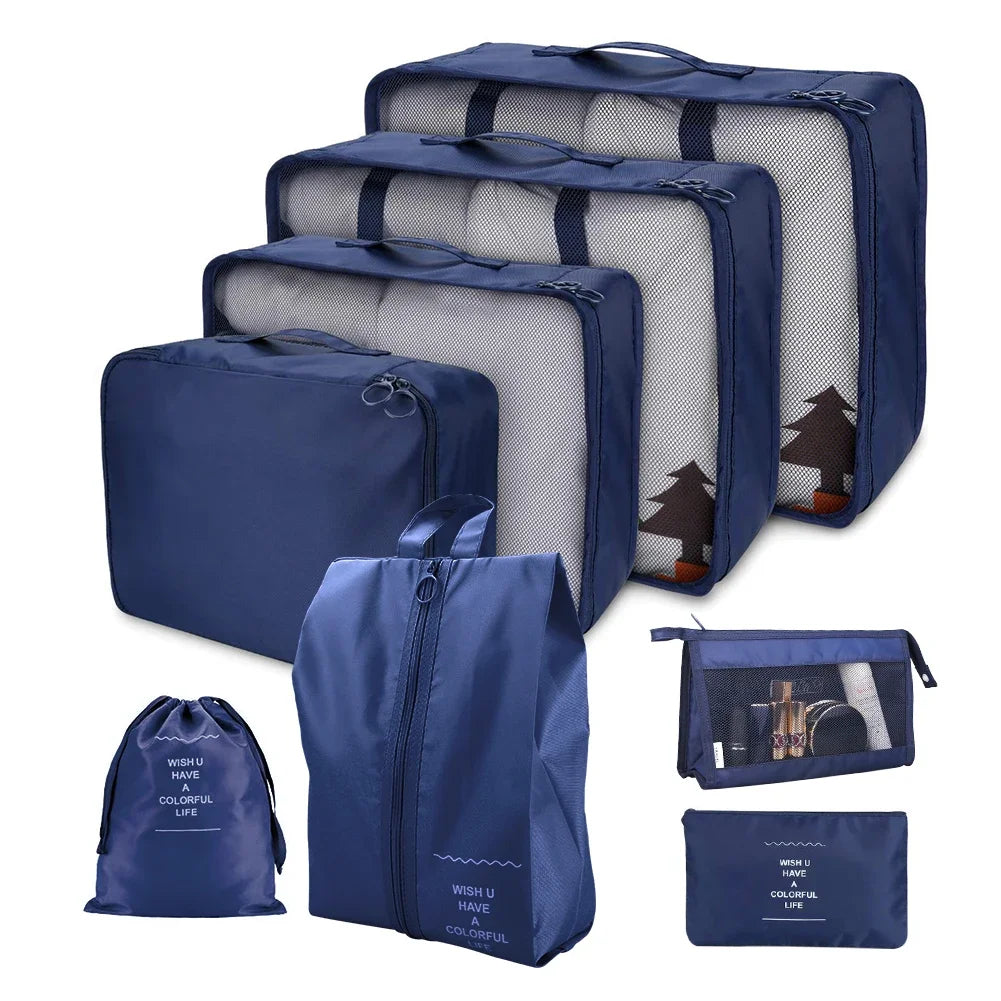 Waterproof Packing Cubes Keeps Luggage Organized