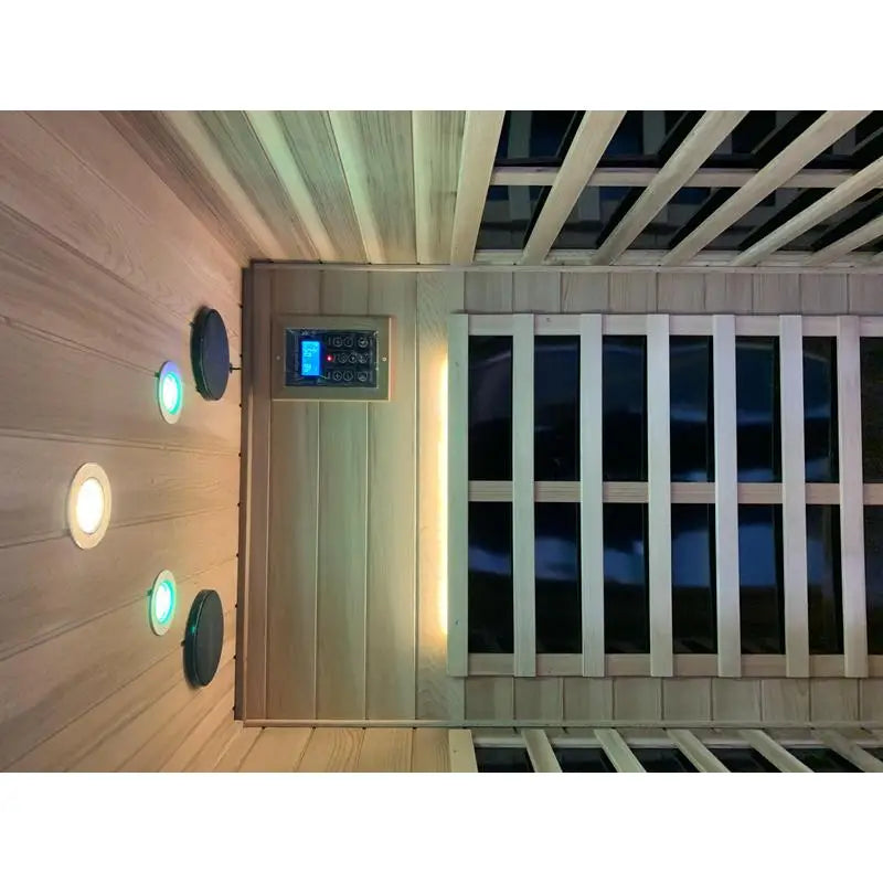 Outdoor Single Sauna With Rain Cover