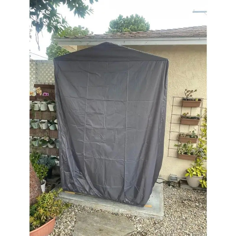 Outdoor Single Sauna With Rain Cover