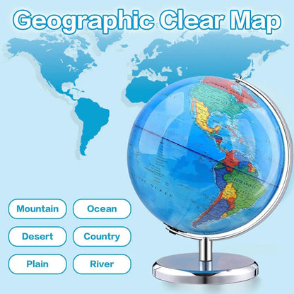 Marker Washable World Globe - Both a Learning Tool & Décor Upgrade