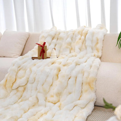 Soft & Cozy Weighted Fleece Blanket