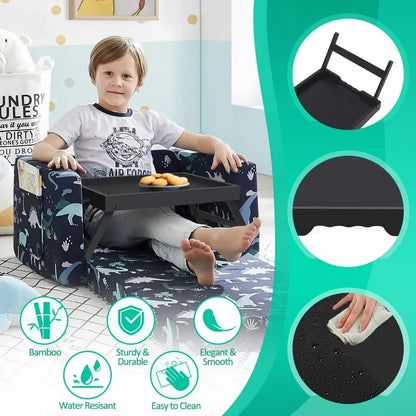 Folding Bamboo Bed Tray Enhances Convenience & Comfort