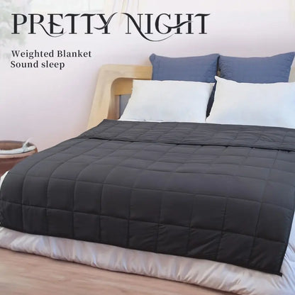 12lb Queen Weighted Blanket Delivering Deep, Cozy Comfort