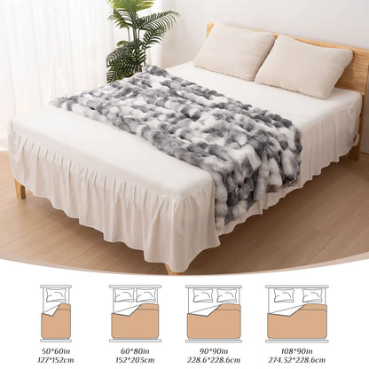 Faux Fur Soft Cozy Thick & Warm Blanket