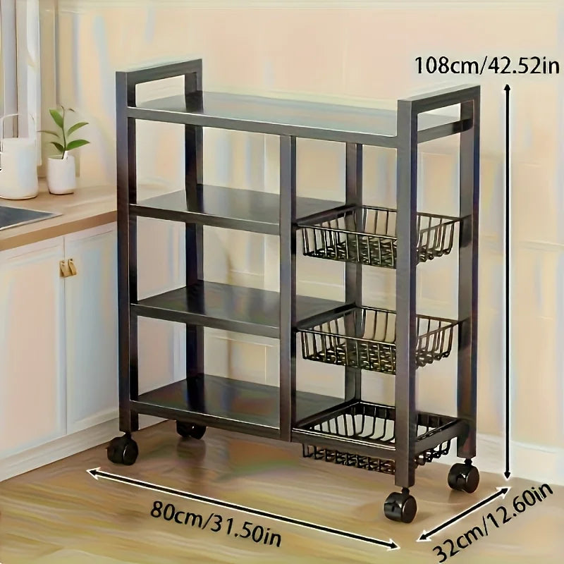 Sturdy & Space-Saving Storage Shelf Designed for Organized Living
