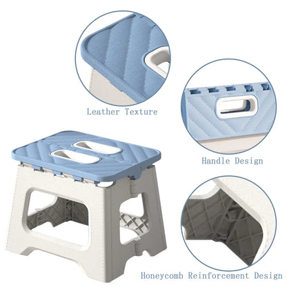 Slip-Resistant Sturdy Lightweight Folding Step Stool