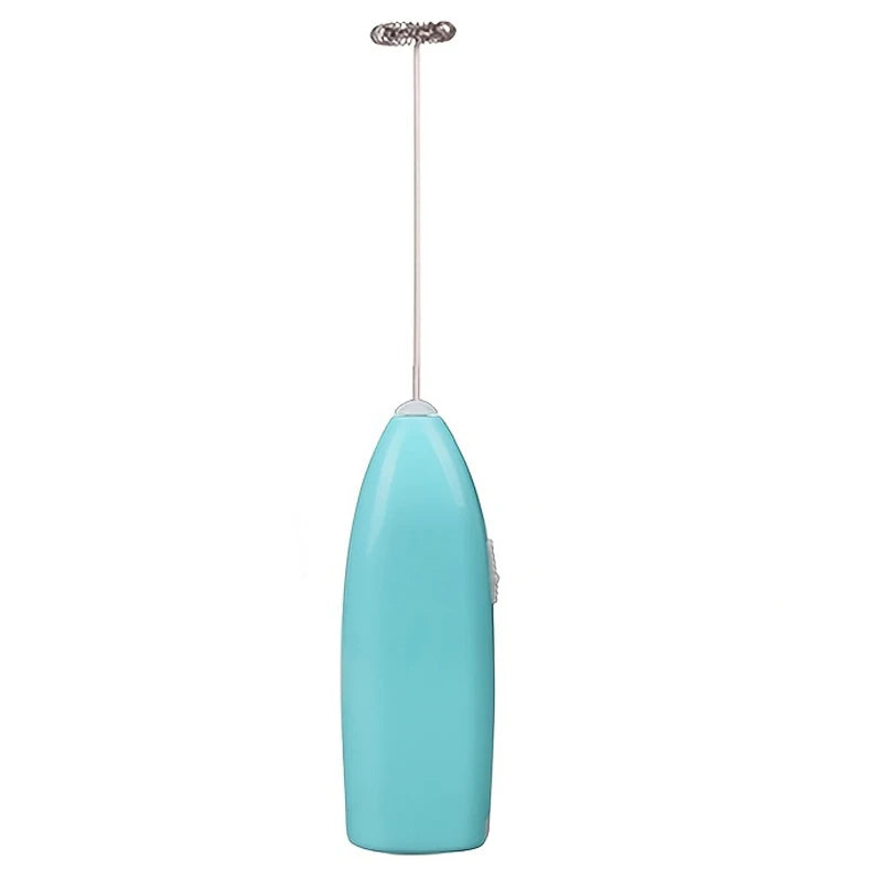 Compact Handheld Frother Whips Creamy Foam & Blends Drinks In Seconds