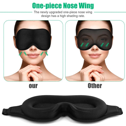Adjustable Soft Silk Sleep Mask