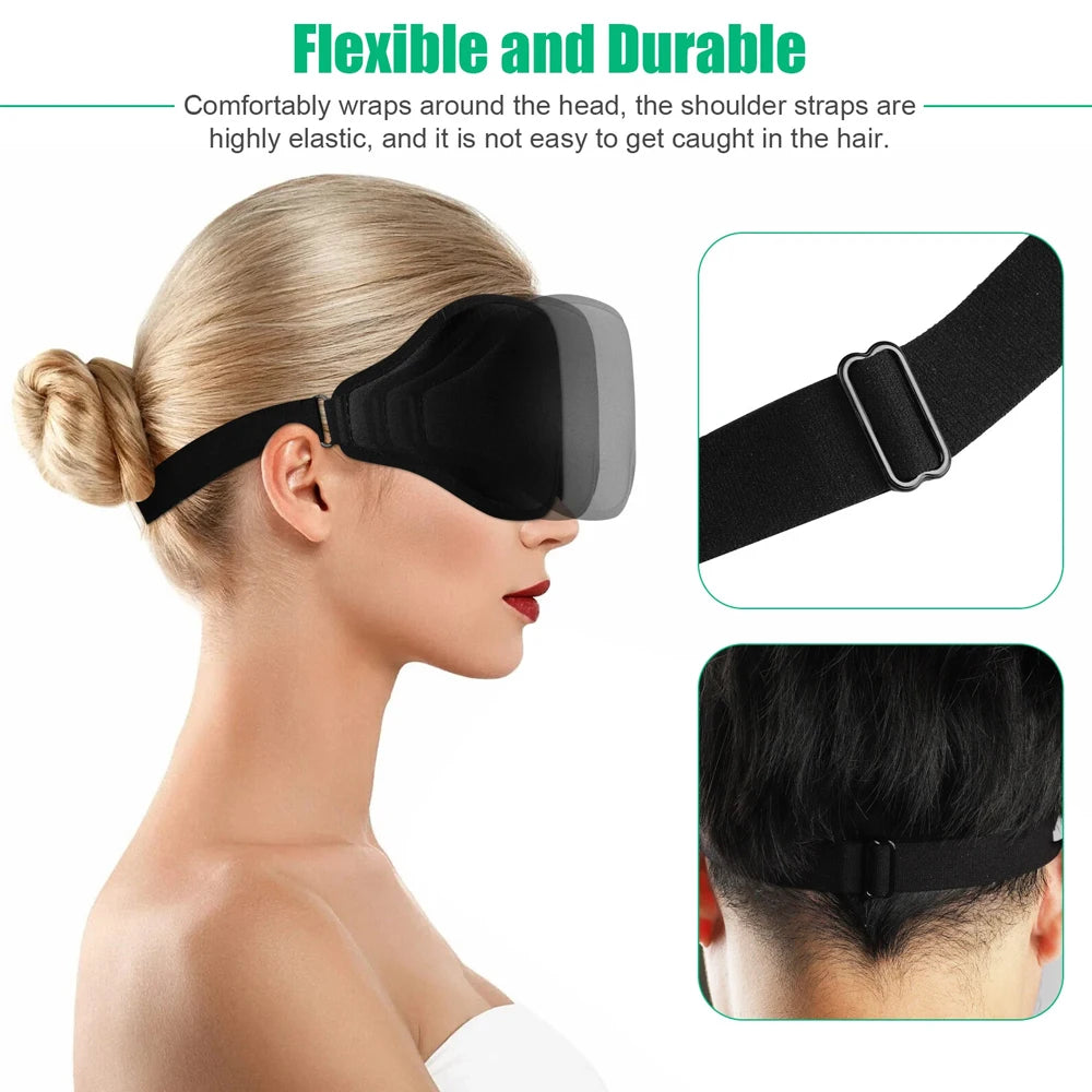 Adjustable Soft Silk Sleep Mask