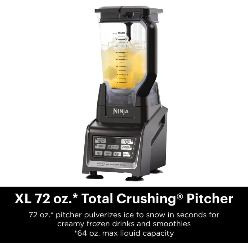 High‑power blender with 72oz pitcher and personal cup set